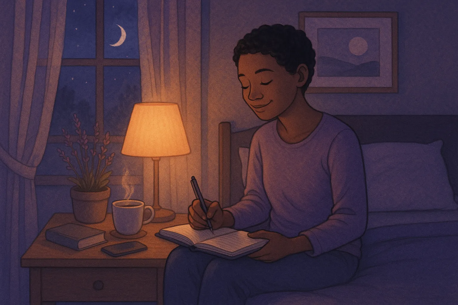 5 Daily Practices to Achieve Mental Balance and Transform Your Life — 5. Evening Reflection and Preparation for Restorative Sleep