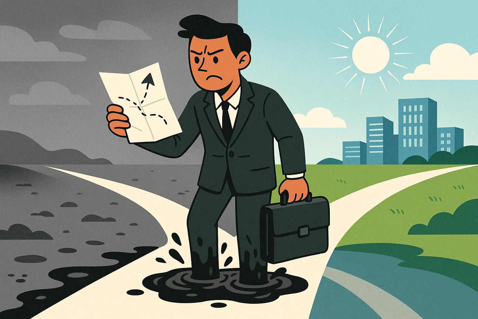 7 Sinais de que Você Precisa de um Coach para Transformar sua Carreira Agora — 7. Você Sabe Onde Quer Chegar mas Não Consegue Sair do Lugar