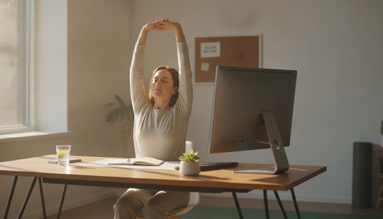 Como melhorar a postura no trabalho e reduzir dores - Para encerrar: pequenos passos, cuidado real